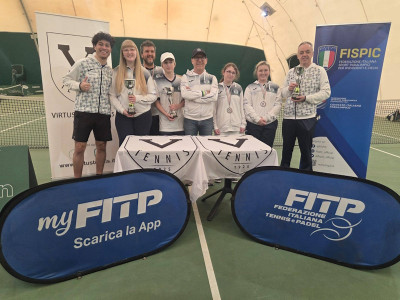BLIND TENNIS - Grandi risultati per il gruppo Arcobaleno alla seconda giornat...