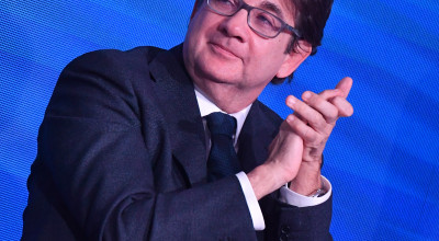 Luca Pancalli saluta la stampa alla chiusura dell'anno sportivo