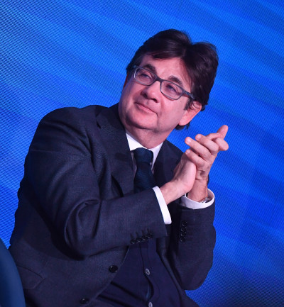 Luca Pancalli saluta la stampa alla chiusura dell'anno sportivo