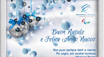 Il CIP Liguria augura a tutti Buon Natale e un 2019 ricco di successi sportiv...