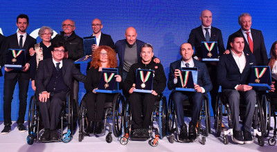Assegnati i Collari d'oro Paralimpici 2018 alla presenza del Sottosegretario ...