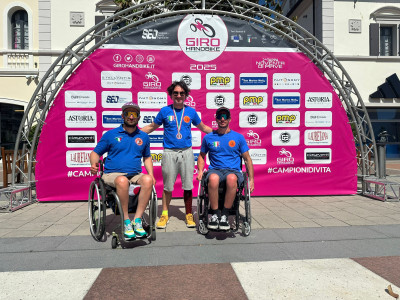 GIRO HANDBIKE - Medaglia di Bronzo per Herbert Dal Cin alla seconda tappa