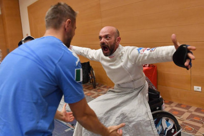 Mondiali di scherma paralimpica di Roma: Alessio Sarri argento nella spada B