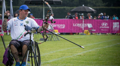 Argento Simonelli nel compound ai Mondiali di Tiro con l'Arco di Città...