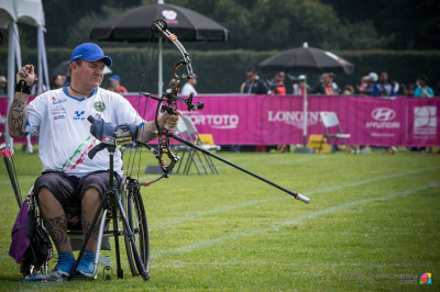 Argento Simonelli nel compound ai Mondiali di Tiro con l'Arco di Città...