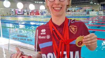 NUOTO - Giorgia Marchi si aggiudica il Memorial Bianca Lokar al Trofeo Roman...
