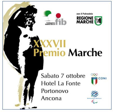 Anche il Segretario Generale CIP al Premio Marche della Federbocce
