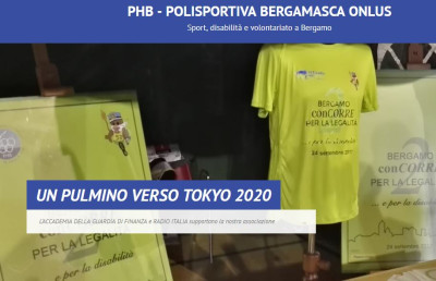 La Guardia di Finanza con una serie di eventi a sostegno della PHB bergamasca