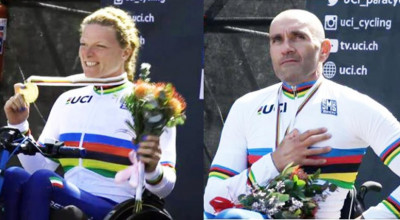 Mondiali di Paraciclismo: oro bis di Porcellato e Mazzone, Cornegliani bronzo...