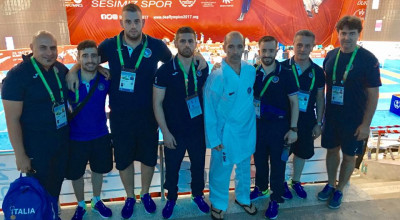 Deaflympics 2017, Karate: nel kumite individuale -84Kg, Giovanni Improta &egr...
