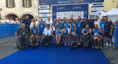 World Cup Paratriathlon, pioggia di medaglie per gli azzurri