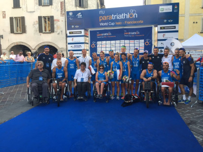 World Cup Paratriathlon, pioggia di medaglie per gli azzurri