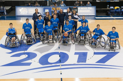 Basket in carrozzina: decimo posto, per l'Under 23, ai Mondiali di Toronto