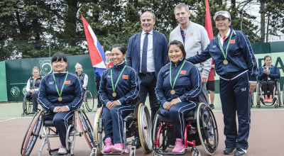 Tennis in carrozzina: Francia campione del Mondo tra gli uomini, la Cina trio...