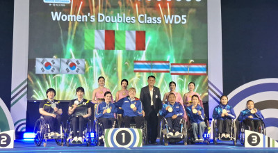 Tennistavolo: Rossi e Ragazzini conquistano l'oro nel doppio all'ITTF World P...