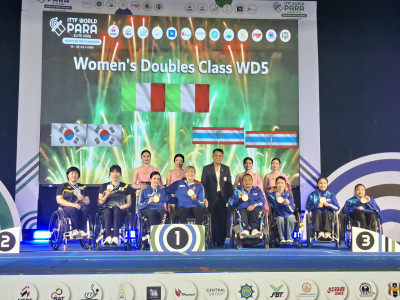 Tennistavolo: Rossi e Ragazzini conquistano l'oro nel doppio all'ITTF World P...