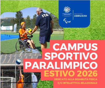 In pieno svolgimento il Campus Sportivo Paralimpico Estivo 2026