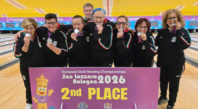 Bowling per sordi, Europei: argento per la Nazionale femminile