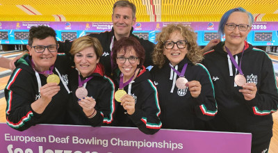 Bowling per sordi, Europei: 3 medaglie per l'Italia nelle gare di doppio