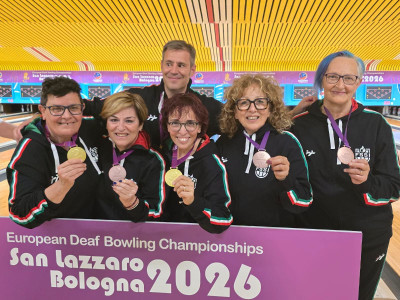 Bowling per sordi, Europei: 3 medaglie per l'Italia nelle gare di doppio