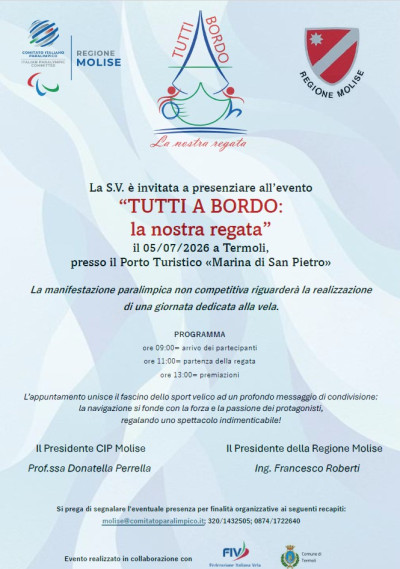 TUTTI A BORDO: la nostra regata!