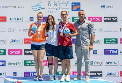 NUOTO - Giorgia Marchi conquista il podio al Trofeo Settecolli