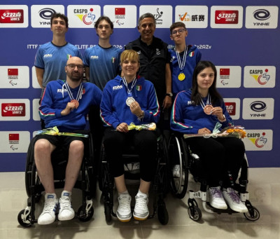 Tennistavolo, ITTF World Para Elite Beijing: oro per Parenzan