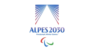 Alpes 2030 svela l’emblema paralimpico: una montagna illuminata dai val...