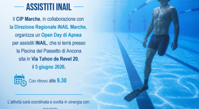 Apnea: ad Ancona un open day di avvicinamento alla disciplina paralimpica