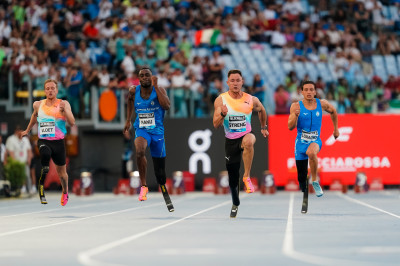 Atletica, Golden Gala Pietro Mennea: Streng primo sui 100 davanti a Manu