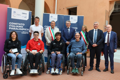 A Belluno premiati i Campioni Paralimpici Italiani bellunesi