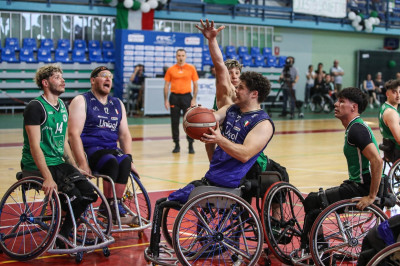 Basket in carrozzina: gara 1 delle finali Scudetto alla Briantea