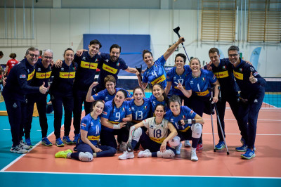 Sitting volley, Golden Nations League: due vittorie per l'Italia