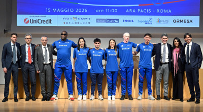 Atletica: presentata la nuova maglia della Nazionale