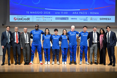 Atletica: presentata la nuova maglia della Nazionale