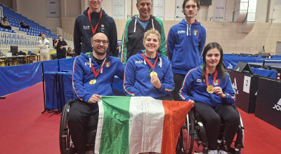 Tennistavolo: a Cesena i Campionati Italiani Paralimpici