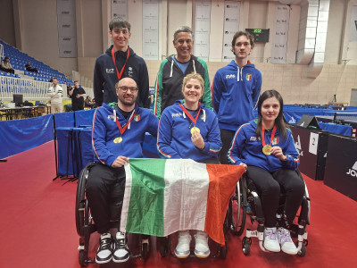 Tennistavolo: a Cesena i Campionati Italiani Paralimpici