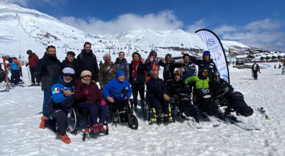 Campus invernale di sci alpino e arrampicata sportiva CIP-INAIL