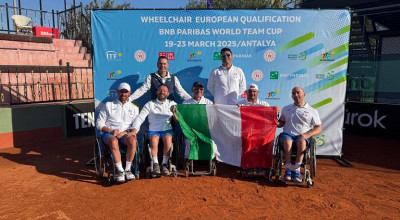 Tennis, ITF Wheelchair World Team Cup: l'Italia si ferma a un passo dalla finale