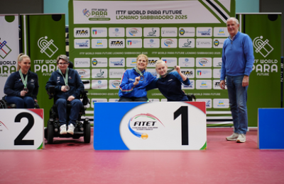 TENNISTAVOLO – Giada Rossi impreziosisce il suo curriculum d'Oro all'I...