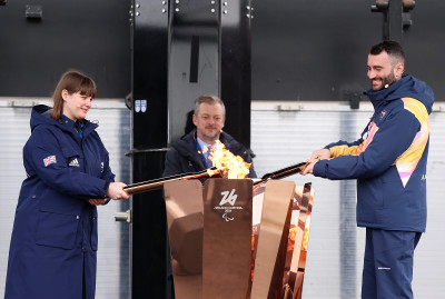 Accesa a Stoke Mandeville la fiamma paralimpica