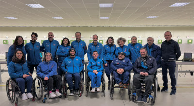 Parte dall'Abruzzo il quadriennio Paralimpico della Nazionale Italiana di Ti...