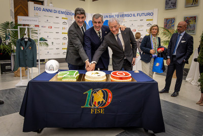 La FISE celebra al Salone d’Onore del CONI i suoi primi 100 anni