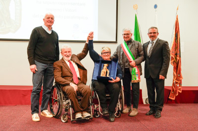 Premiazione Silvana Vettorello - Premio l'olimpo