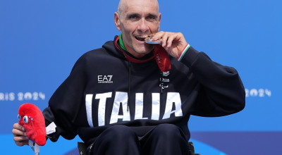 Luca Mazzone all'evento “Miti per Crescere”
