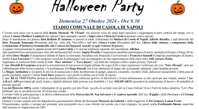 Halloween Party, Casola di Napoli 27 ottobre 2024