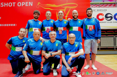 Ai Mondiali di tiro alla Fionda a Shanghai: l'Italia conquista il quarto posto