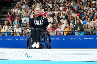 Monica Boggioni a Milano per In gioco lo sport oltre le barriere