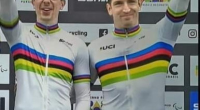 CICLISMO - Stefano Meroni-Francesco Ceci, Giuseppe Fiorillo Campioni Italiani