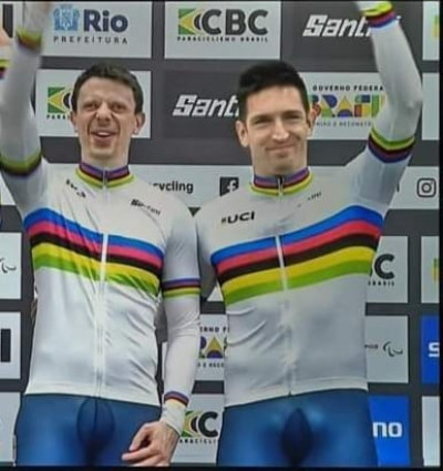CICLISMO - Stefano Meroni-Francesco Ceci, Giuseppe Fiorillo Campioni Italiani
